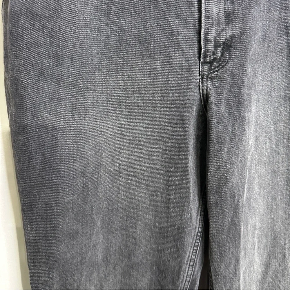 Abercrombie & Fitch The 90s Straight Ultra High Rise 30/12R Denim Jeans Vent Hem - Picture 5 of 14